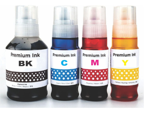 4 Tinta Compatible Con Canon 11, Gi-11, G2160, G3160