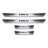 Soleiras De Aço Inox Escovado Honda Hrv