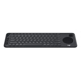 Teclado Smart Tv Bluetooth K600 Logitech Color Negro