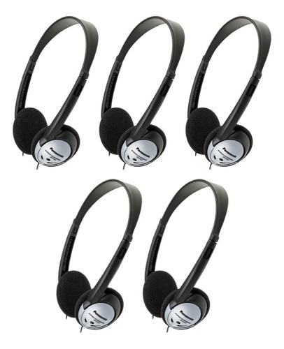 Auriculares Panasonic Rp-ht21 Con Xbs (paquete 5)