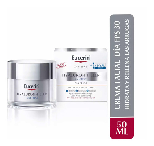 Eucerin Hyaluron-filler 3x Effect. Fps 30+ | 50 Gr