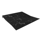 Forro Adhesivo Marmoleado 46x304cm Color Negro