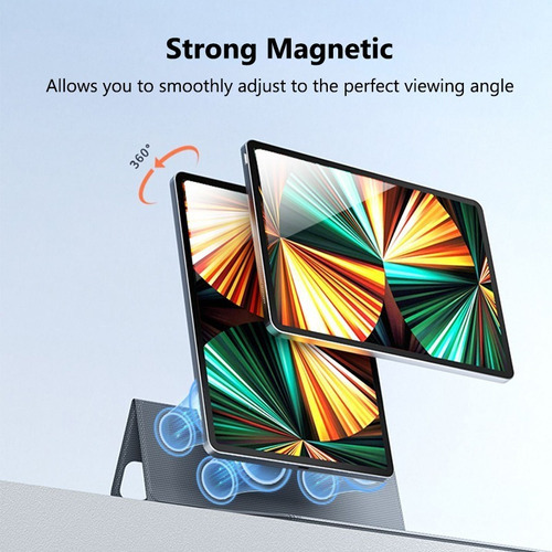 Teclado Mágico Inalámbrico Para iPad Pro 11 Air 4 5 Con Fund