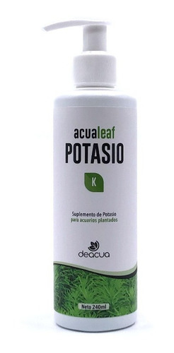 Acualeaf Potasio 450ml Abono Agua Acuario Plantado Plantas