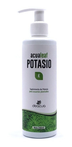 Acualeaf Potasio 450ml Deacua Abono Acuario Plantado