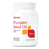 Gnc | Pumpkin Seed Oil | 1000mg | 100 Softgels