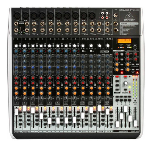 Console Mesa Analógica Behringer Xenyx Qx2442 Usb 24 Canais