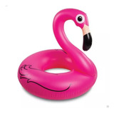 Boia Flamingo Inflável Piscina Praia Festa Decoração 90cm