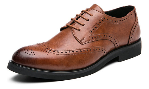 Zapatos Oxford Para Hombre Zapatos Formales De Cuero