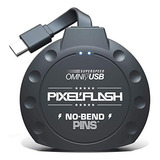 Pixelflash Usb Type-c No-bend Pins Lector De Tarjetas Compac