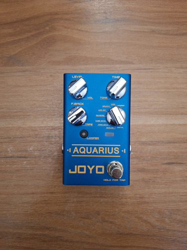 Pedal De Efecto Delay Y Looper Joyo  Aquarius R-07