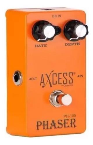 Pedal Giannini Axcess Phaser Ph-105 Cor Laranja