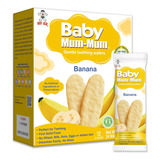 Galletas De Arroz Mum Mum Sabor Plátano Para Bebés 