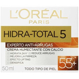Loreal Hidra Total 5 Antiarrugas Crema Con Colageno +55 50ml