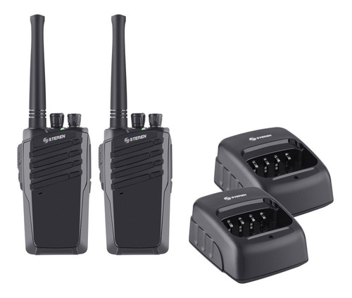 Kit De 2 Radios Intercomunicadores Steren Rad-010, Bateria