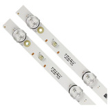 2 Tiras Con 6 Led Smart Tv Zmartech 32  Hd Zt32le5