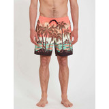 Traje De Baño Novelty Trunk 17 Hombre Multicolor Volcom