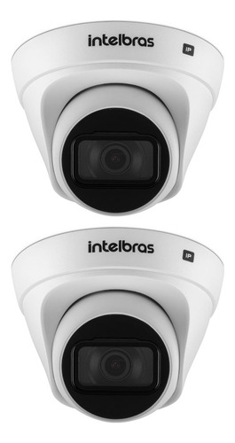 Kit 2 Câmera Ip 2 Megapixels 30m Poe Vip 1230 D G4 Intelbras