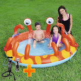 Pileta Pelotero Niños Centro De Juego Inflable + Inflador