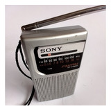 Radio Icf S10 Sony Fm Am Con Desgaste Tapa Fungional Origin