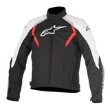 Campera Moto Alpinestars Alux Wp Cordura Roja Bamp Group