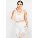 Set Gauze Baker Conjunto Lycra Deportivo Mujer Gym Yoga