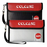 Bolsa De Dinero Ignífuga Colcase (8.3 X 5 Pulgadas), Paquete