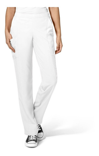Pantalón Mujer Wonderwink - Blanco - Uniformes Clínicos