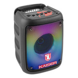 Bafle Kaiser Ksw-7003 3 Pul Luz Flama Y Neon Recargable Bt N