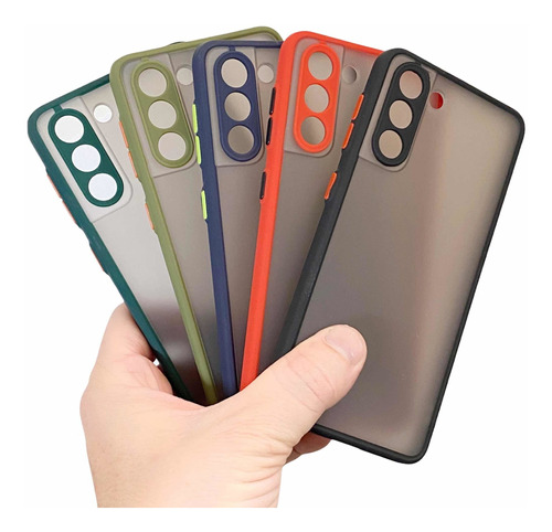 Capa Case Capinha P/ Galaxy S21 Translucida Anti Impacto