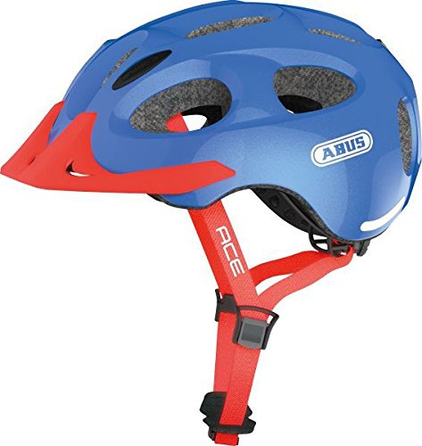 Abus Youn -i Ace - Med - 52-57 Casco De Bicicleta, Azul Bril