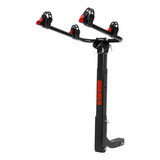 Rack Portabicicletas 2 Montaje Tirón Mikels Rbmt-02 30kg Color Negro