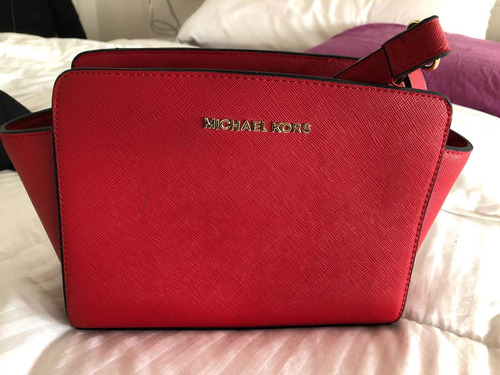 Cartera Michael Kors Original Roja