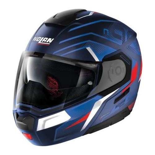 Casco Abatible Nolan N90-3 Comeback 45 Azul