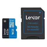 Memoria Lexar Micro Sdhc 16gb 95 Mb/s 