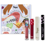 Yuya Set De Regalo (labial, Tinta, Rimel Y Gel Cejas)