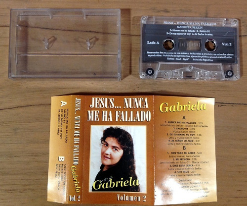 Gabriela Jesus Nunca Me Ha Fallado Cassette