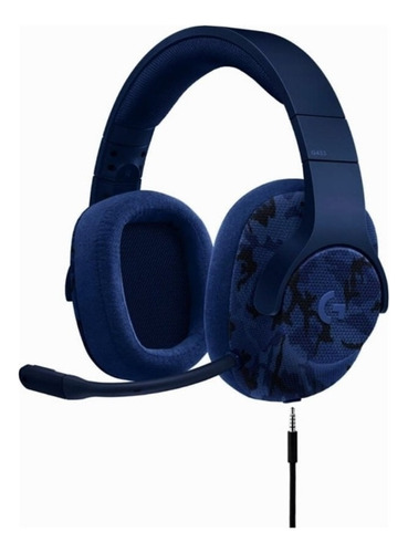 Auriculares Gamer Logitech G Series G433 - Blue Camo