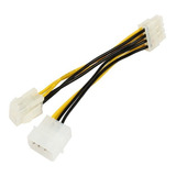 Cable Adaptador Poder Atx 12v 4pin Molex Eps 8pin