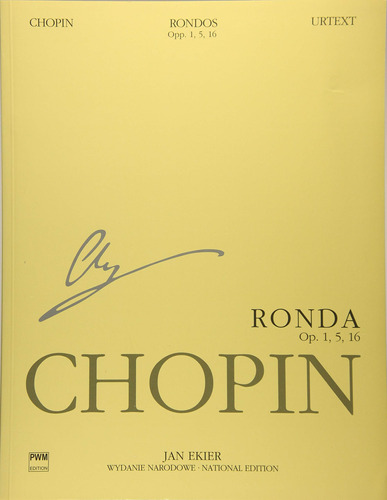Rondos Para Piano: Chopin Edicion Nacional Vol. Viiia (edici