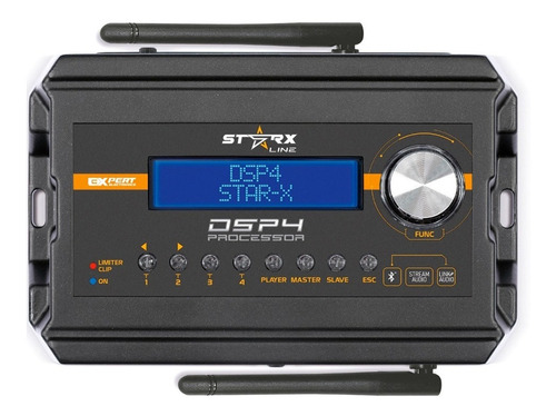 Processador Expert Dsp4 Starx Ch. 4 Bluetooth Stream Audio