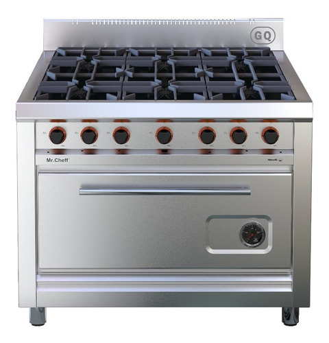 Cocina Industrial Morelli Mr Cheff 1100 - 6 Hornallas