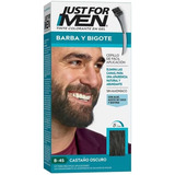 Just For Men Colorante Gel Castaño Oscuro Barba Y Bigote