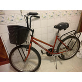 Bicicleta Inglesa Mujer R24 Lucerna Lista Para Andar!!