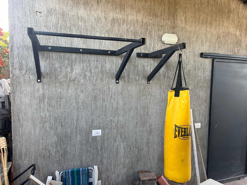 Barra De Dominadas Y Bolsa De Boxeo Everlast