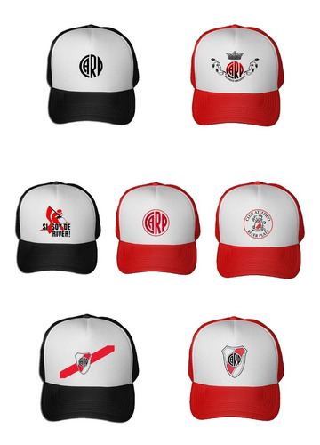 Gorras Trucker Sublimada Carp River Plate Monumental Gallina