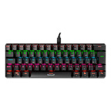 Teclado Mecanico Gamer Tgt Sherman Tlk Rainbow Abnt2 S/ Azul