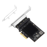 Nic De Juego Pcie Rj45 Lan 10/100/1000/2500 Mbps De 2 5 G