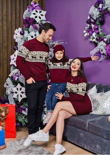 Ugly Sweater Navideño Familiar  Hopy