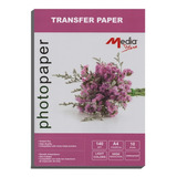 Papel Transfer Para Telas Claras / A4 / 10 Hojas / 140gr